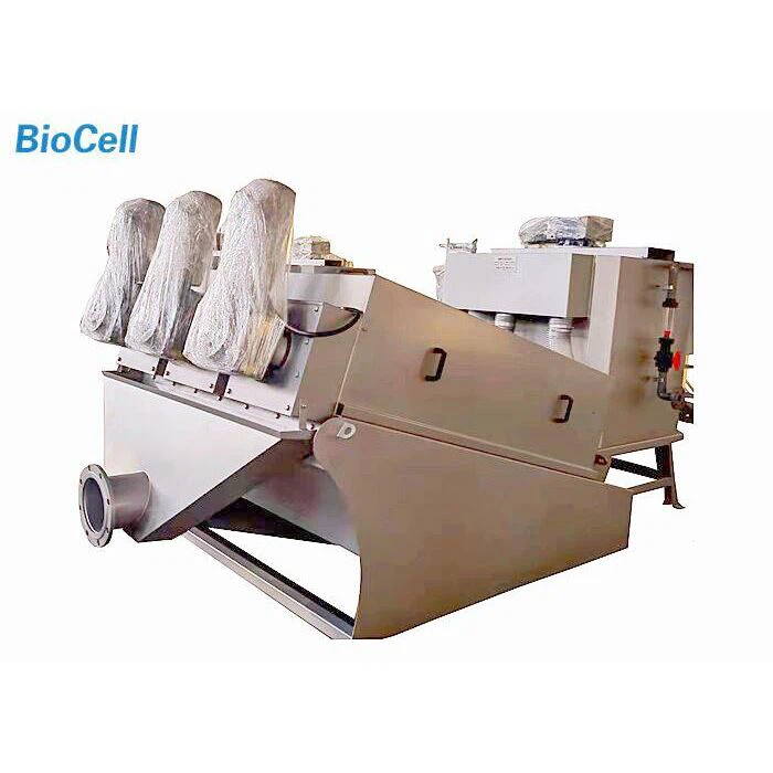 Screw Press Sludge Dewatering Machine