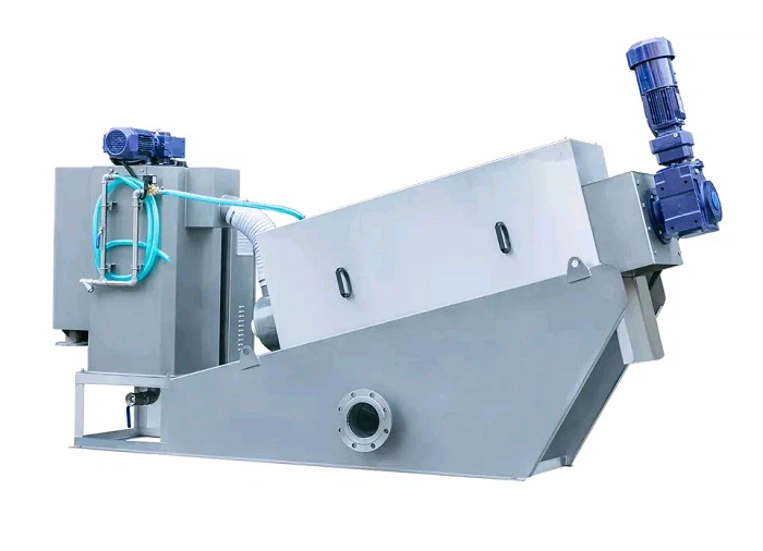 Screw Press Sludge Dewatering Machine